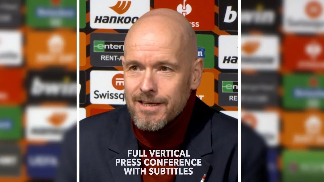 'Fernandes was BEST player on the pitch! He was a LEADER!' | Erik ten Hag | Man Utd 4-1 Real Betis