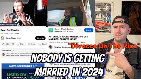 Nobody wants to get married anymore!