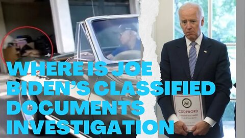 Where is Joe Biden's classified document investigation? Why no leaks? | The Steven Tauriello Show