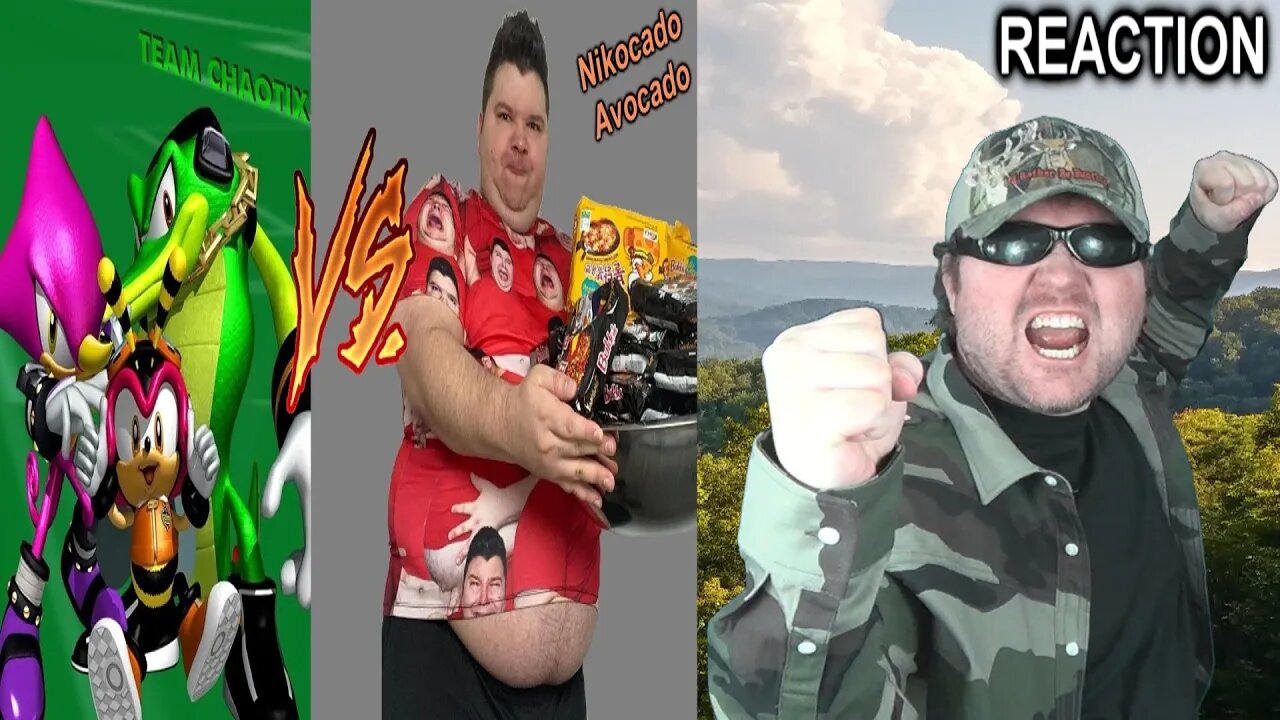 Team Chaotix Vs. Nikocado Avocado REACTION!!! (BBT)