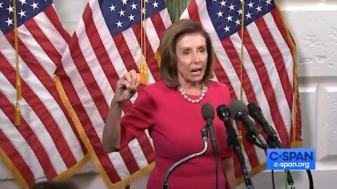 NEW - PELOSI “OBAMA AGENDA, BUILD BACK BETTER!! WARNING