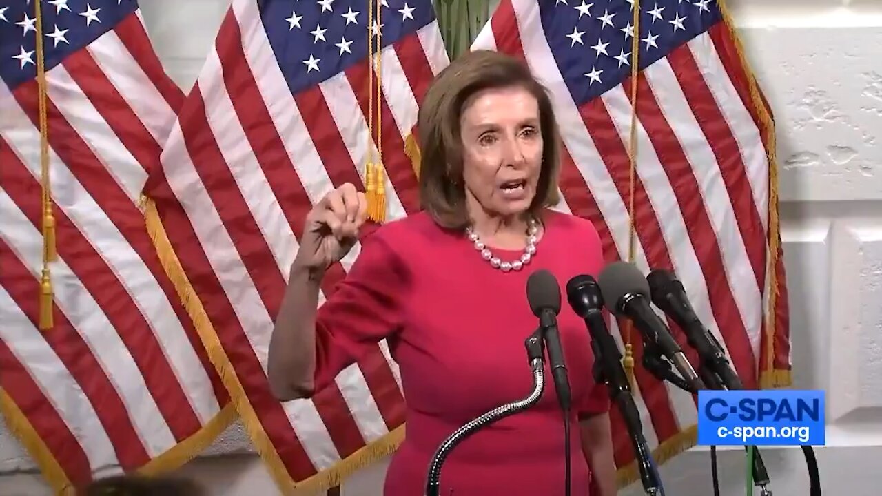 NEW - PELOSI “OBAMA AGENDA, BUILD BACK BETTER!! WARNING