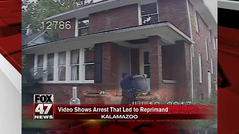 Officer in southern Michigan reprimanded for throat-grabbing