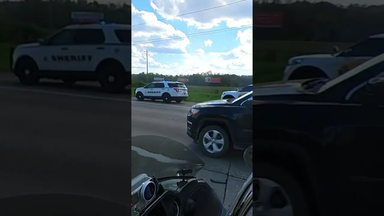 Accident on I 65 S near Exit 121 in Kentucky #shorts #motorcyles