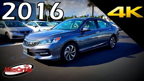 2016 Honda Accord EX - Ultimate In-Depth Look in 4k