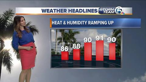 South Florida Thursday afternoon forecast (5/31/18)