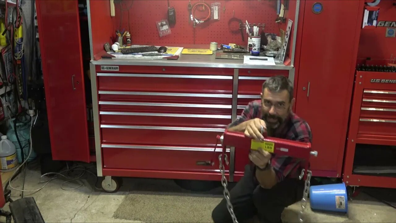 VivoHome 2 Ton Load Leveler. For lifting and installing engines, Add this to your hoist!