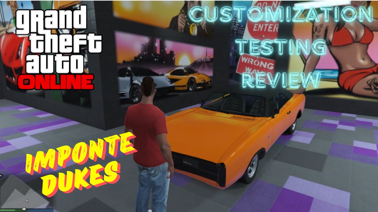GTA 5 Online - Imponte Dukes Customization, Testing & Review