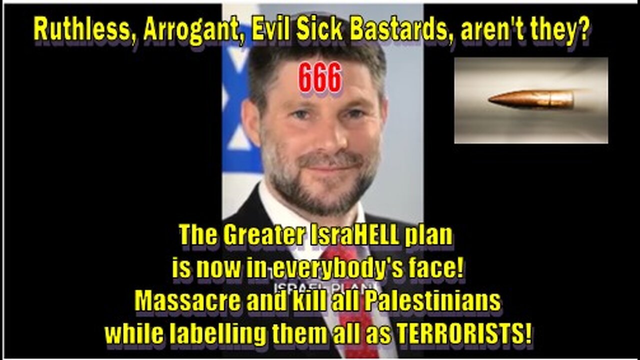The Greater IsraHELL plan is now in everybody's face