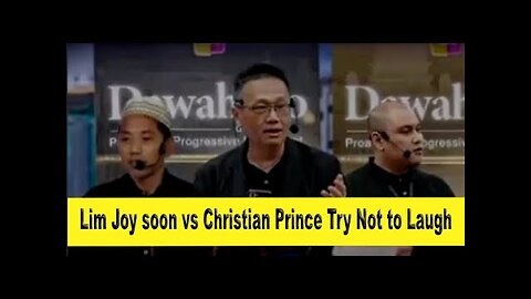 Live debate: Lim Joy soon vs Christian Prince. Try Not to Laugh |Malay Subs }