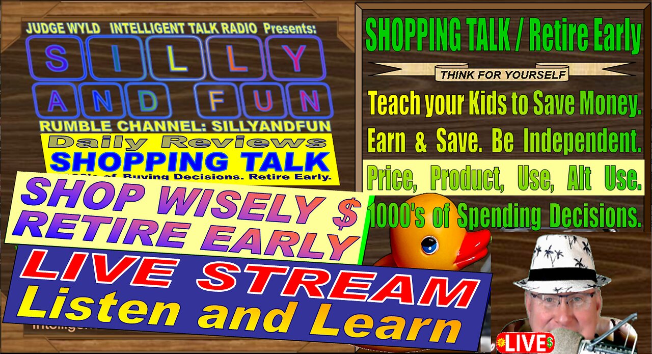 Live Stream Humorous Smart Shopping Advice for Monday 07 08 2024 Best Item vs Price Daily Talk