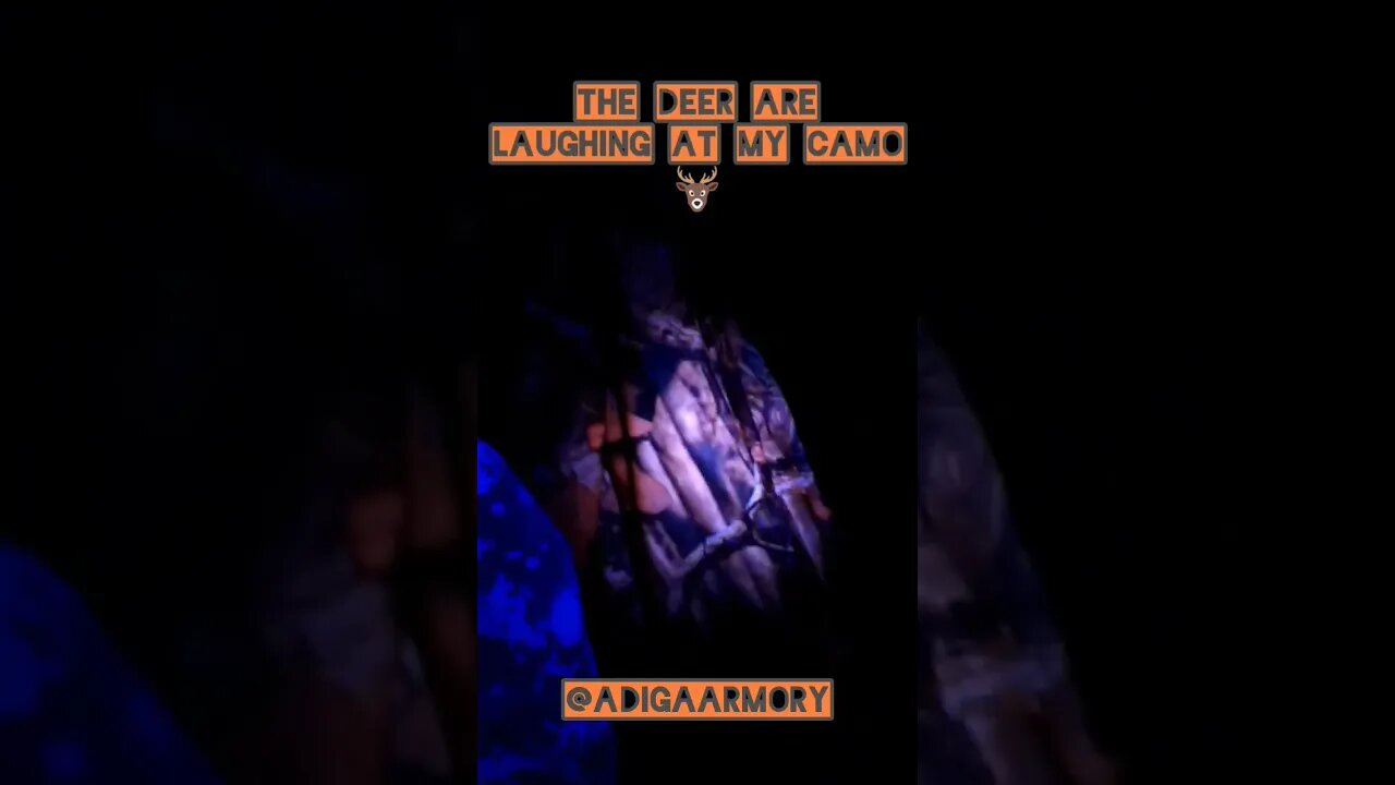 The deer are laughing at my camo. Does your camouflage reflect UV light?