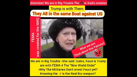 We are in Big Trouble - Trump Betrayed us? NWO