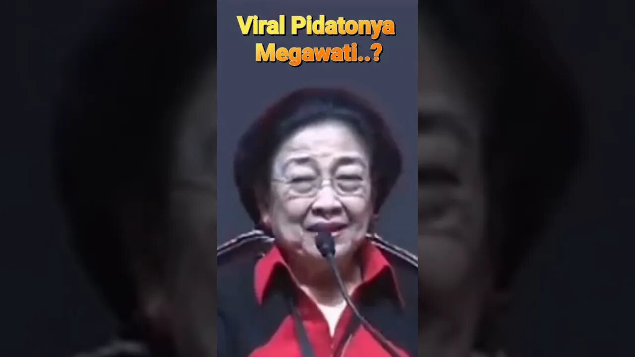 Viral Pidatonya Megawati..? #capres2024