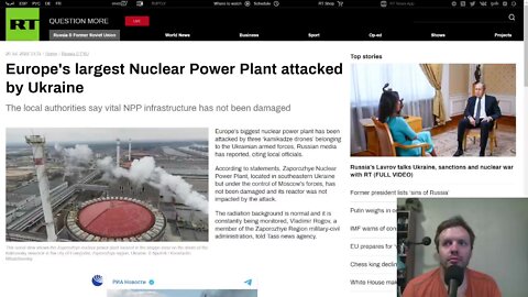 Europe's largest Nuclear Power Plant attacked by Ukraine