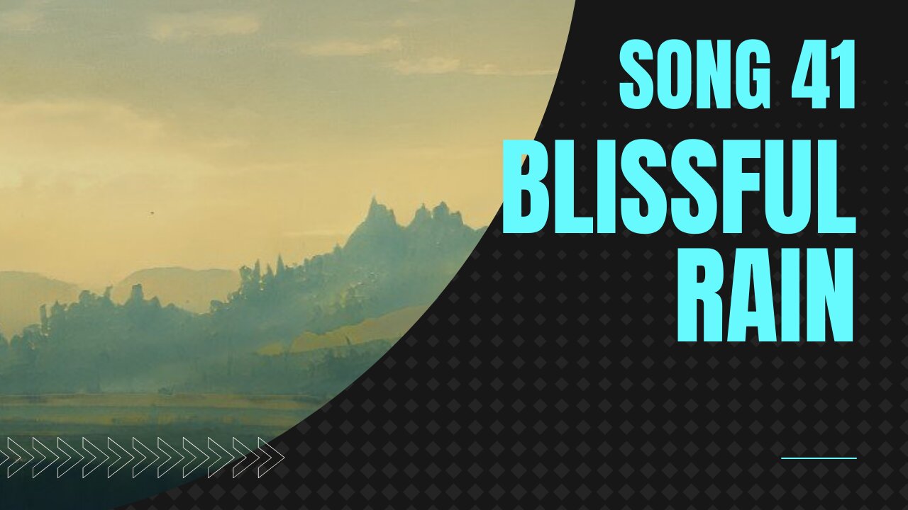 Blissful Rain (song 41, piano, ragtime music)