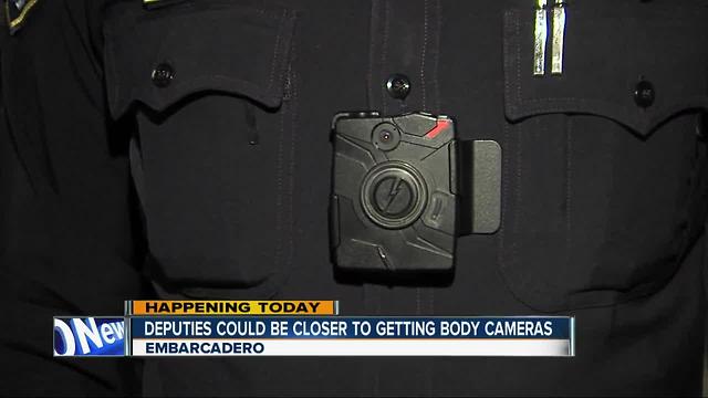 Sheriff's deputies may soon be equipped with body cameras