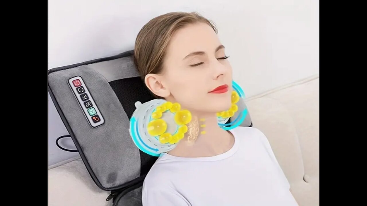 💆♂️ Relax, Rejuvenate, and Recharge with the 10-Motor Full Body Massage Mat! 💆♀️