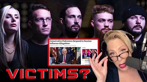 Tenet Media FUNDED BY RUSSIANS? Influencers say the're VICTIMS. LIVE REACTION! | Ep. 247