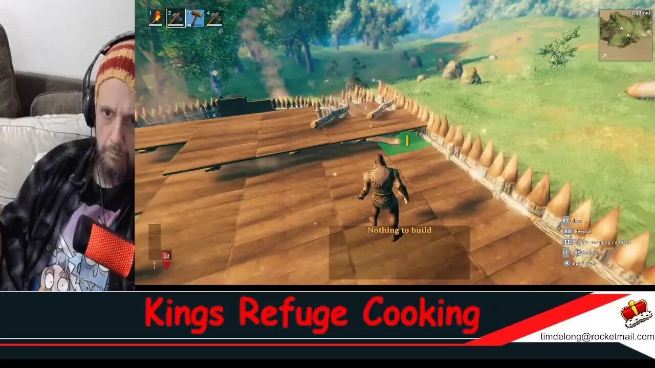 Diving back into Valheim. Fresh restart for Mistlands.