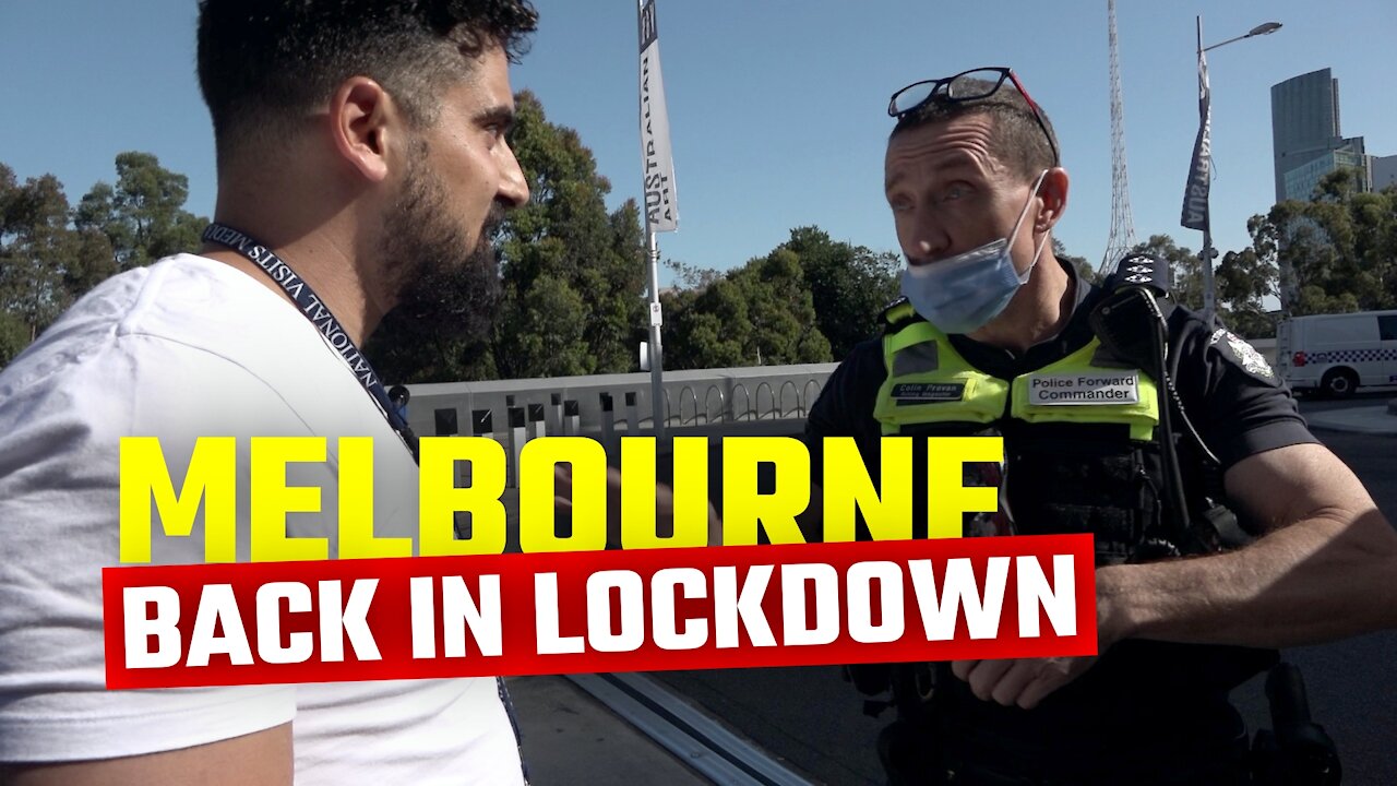 Thousands march in protest of a THIRD Melbourne lockdown