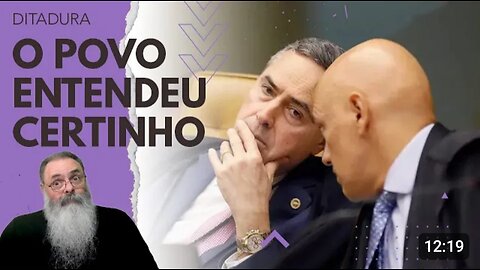 64% das PESSOAS falam que VIVEMOS UMA DITADURA do JUDICIÁRIO, o RESTO tem MEDO de falar ABERTAMENTE