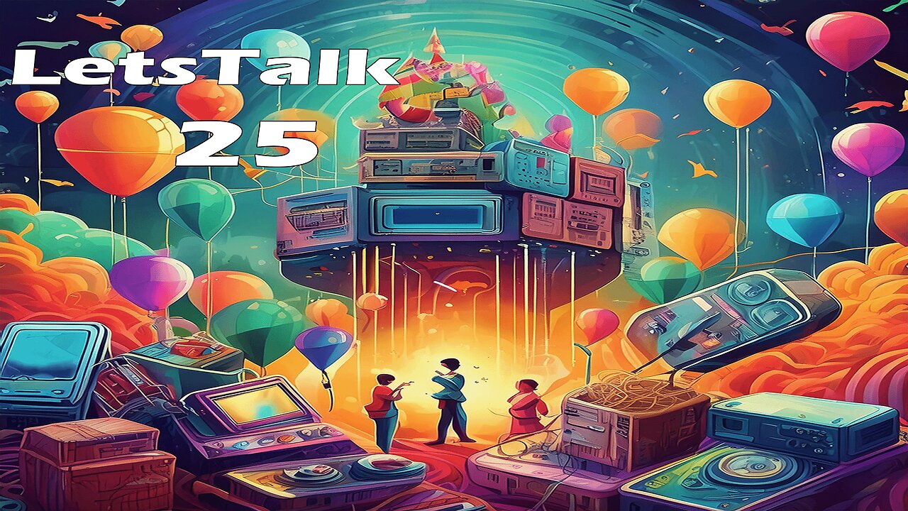 LetsTalk Podcast 25 (Birthday, Texting, Flip Phones, Spectrum, Horror Movies, Fallout, AM/FM Radio)