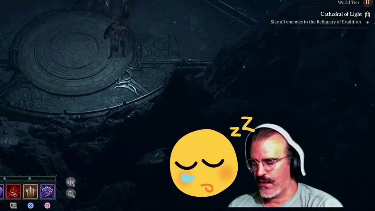 Watch A Streamer so bored of Diablo 4 that he falls asleep . #Diablo4