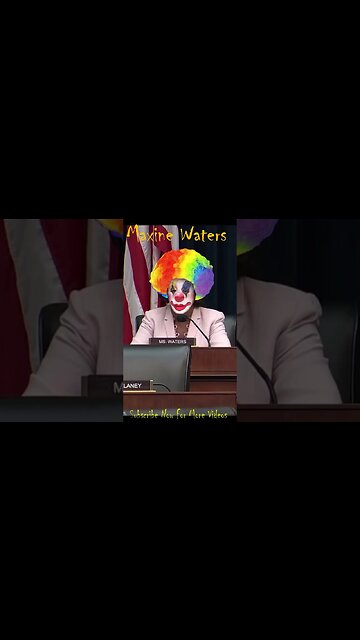 Maxine Waters Joins The Circus