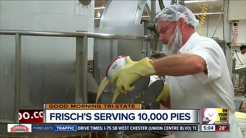 Frisch's serving up 10,000 pies this week