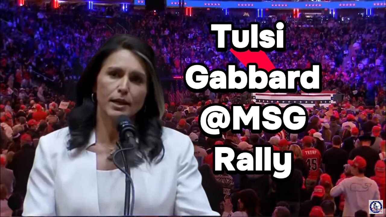 Tulsi Gabbard - At Madison Square Garden Rally