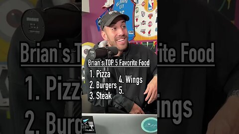 Guessing Brian’s Top 5 Favorite Foods!! How Did Zach Do? #shorts #top5