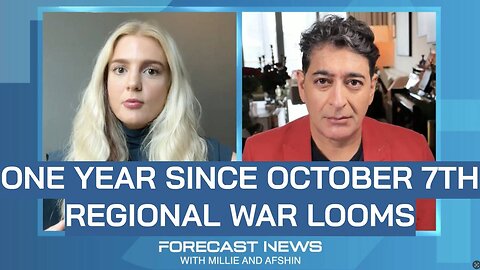 Afshin Rattansi & Millie Pinch: Israel-Hamas October 7th Anniversary, Middle East Regional War