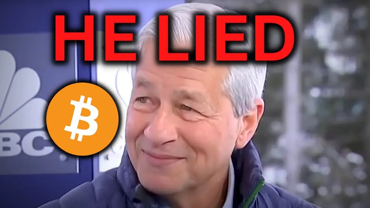 Jamie Dimon On Bitcoin