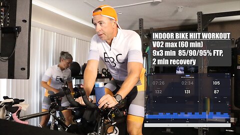 My Speed Project Ep 2: Bike FTP build, VO2 max and HIIT on the trainer.