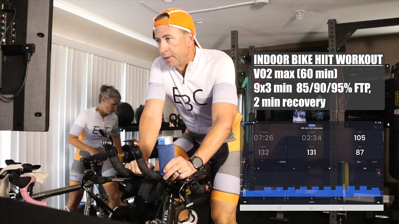 My Speed Project Ep 2: Bike FTP build, VO2 max and HIIT on the trainer.