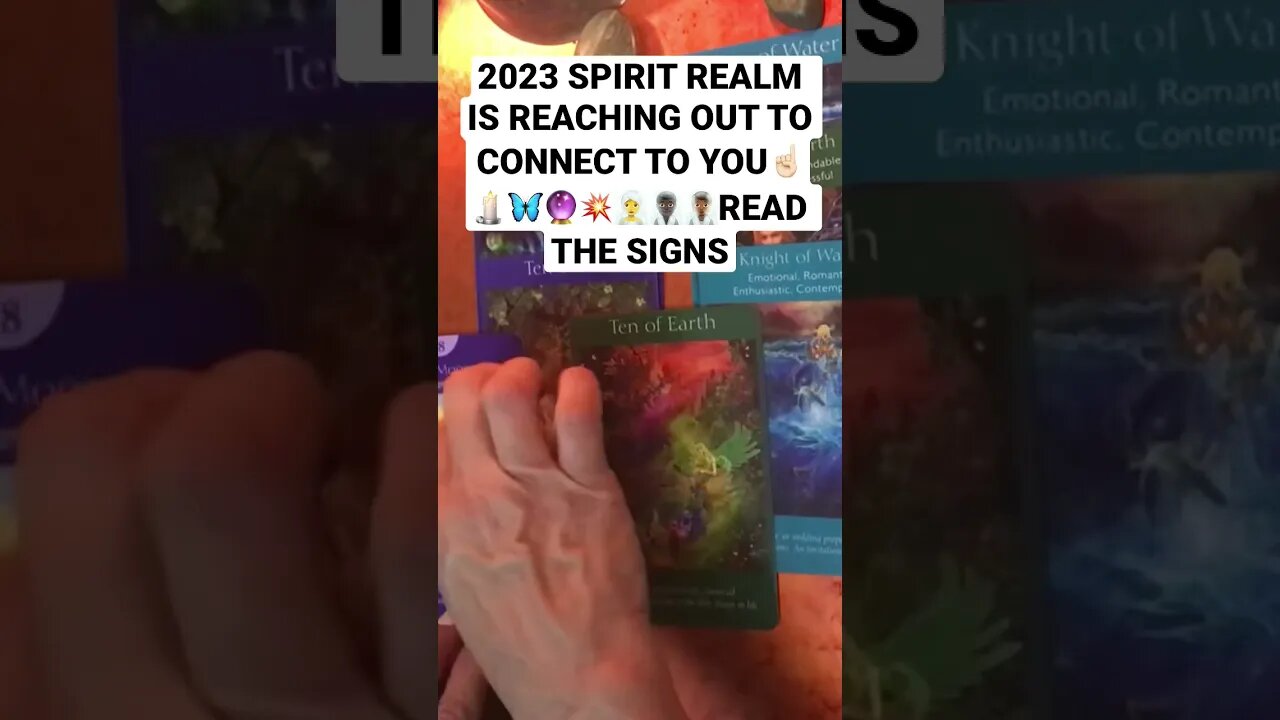 SPIRIT REALM WANTS TO CONNECT π§πΏββοΈπ§πΎπ§ββοΈ #dailytarotreading #asmrtarot #shortstarotreadings