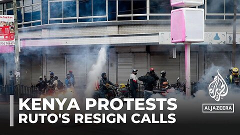*Kenya Protests* Police fire tear gas as protesters call for Ruto to quit