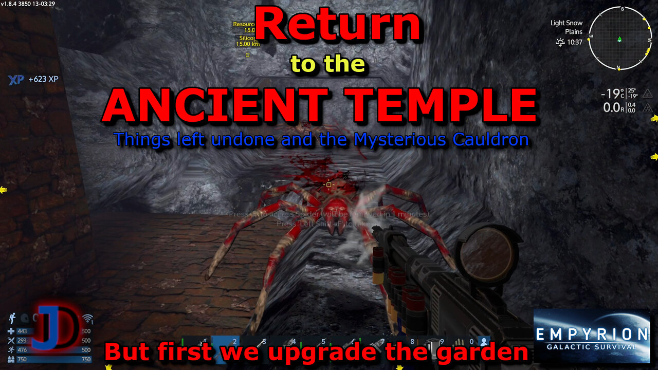 Empyrion S1 E11 - Return to the ANCIENT TEMPLE!!