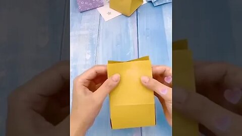 Make a cute bag #handmade #origami #paper #handcrafts #bag #DIY #fyp #foryou #foryoupage