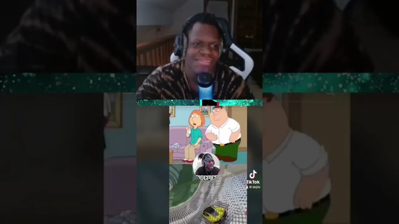 Reacting to Ksi family guy funny moments #familyguy #reacting #reels #funny #ksi