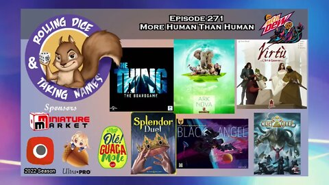 Episode 271: Ark Nova, Virtu, Ole Guacamole, Splendor Duel, Cult of the Deep, Black Angel
