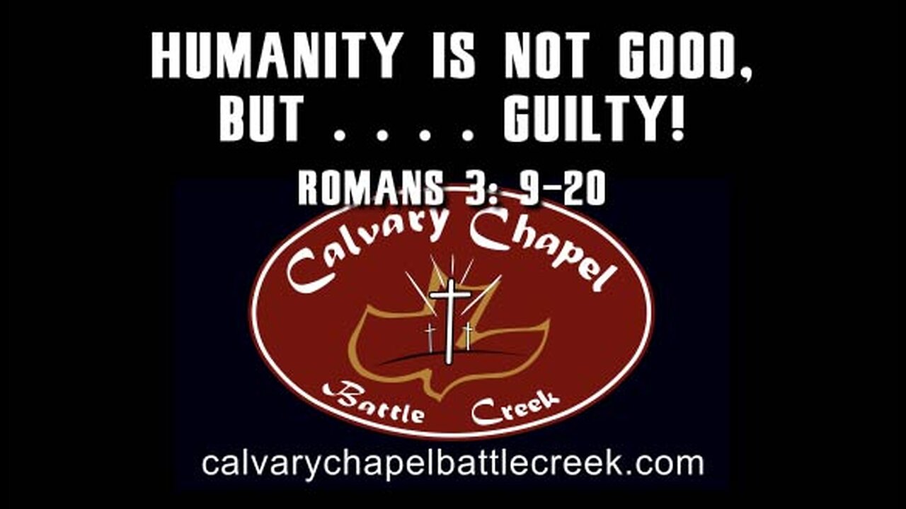 July 14, 2024 - Humanity Is Not Good, But . . . . GUILTY!