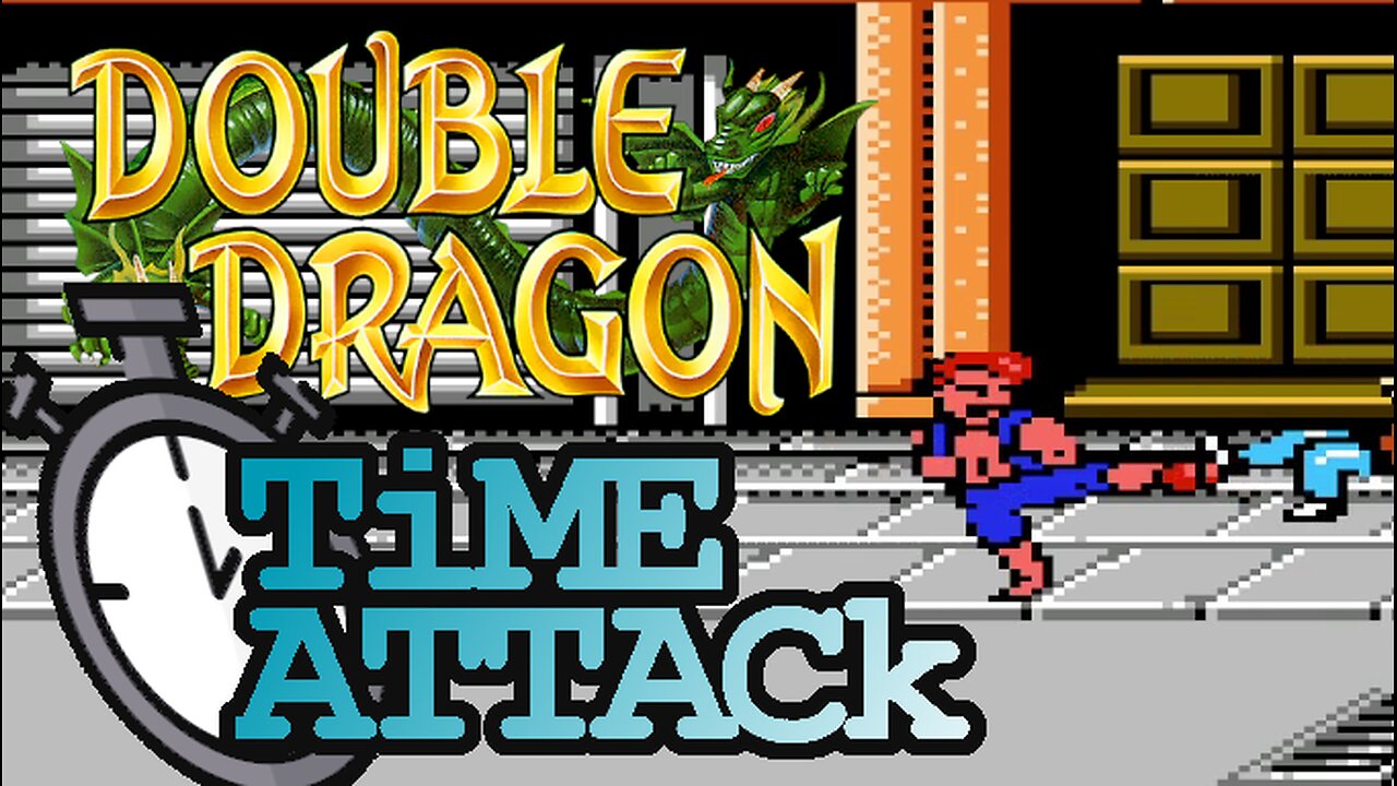 Double Dragon (NES) Time Attack!! with commentary