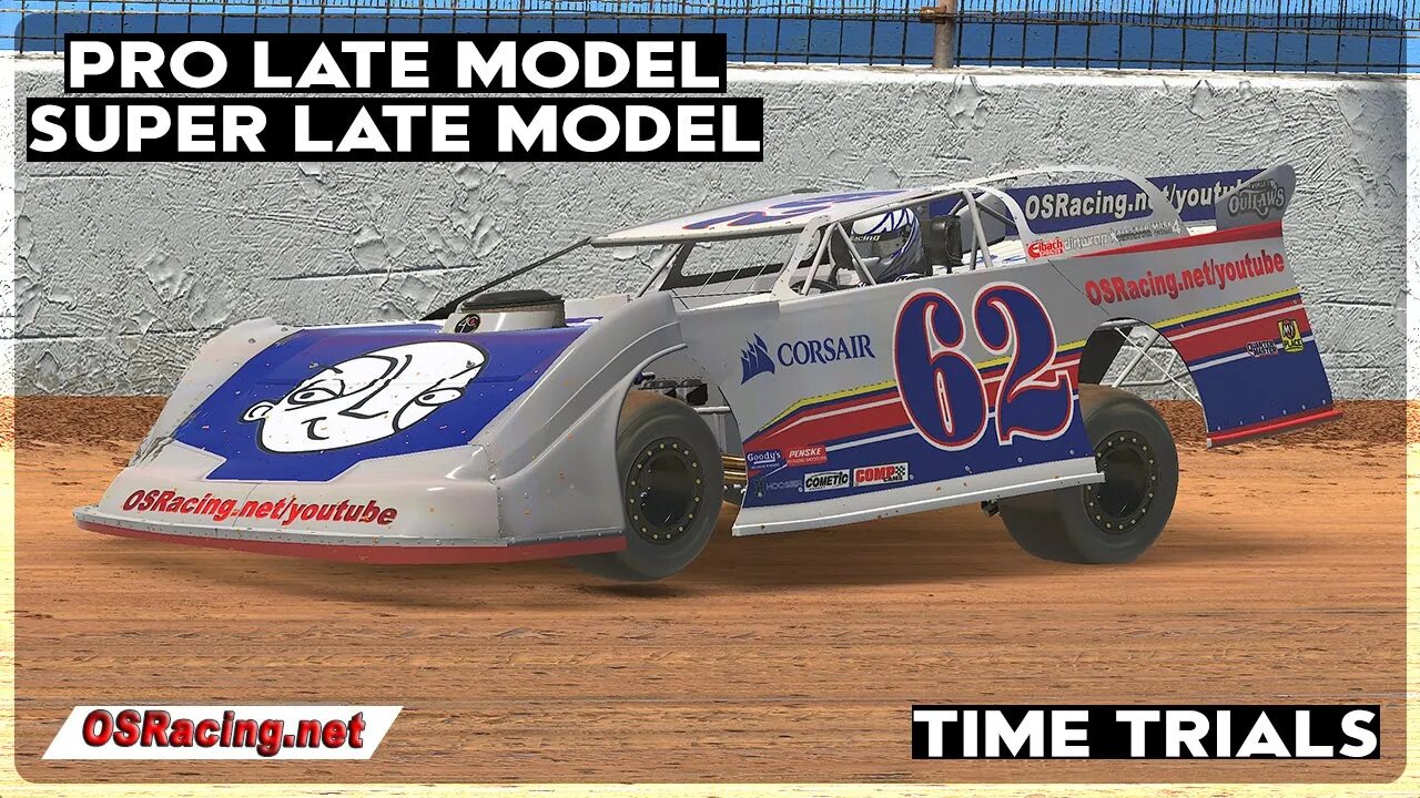 Late Model Time Trials - iRacing Dirt #iracing #dirtracing #iracingdirt