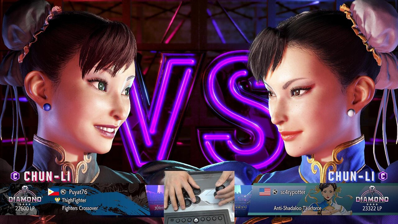 Kuya Kalbo SF6 Casual Match Roundup. Chun Li 4-star Diamond Rank [Hori Fight Stick]