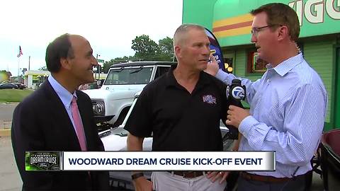 Woodward Dream Cruise kick off event