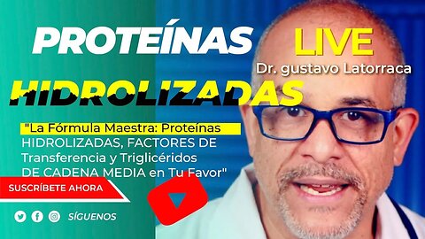 PROTEÍNAS HIDROLIZADAS , FACTORES DE TRANSFERENCIA TRIGLICERIDOS DE CADENA MEDIA EN TU FEVOR "