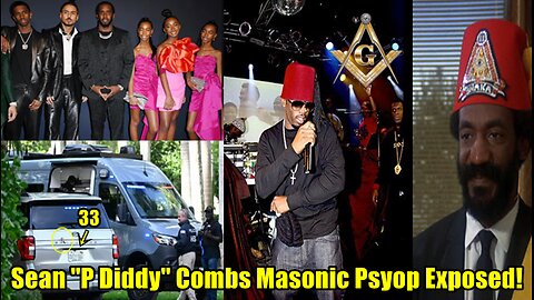 Sean "P Diddy" Combs Masonic Psyop Exposed!