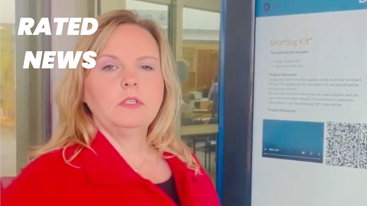 Gwen O'Mahony Exposes Drug Kit Vending Machine in Canada
